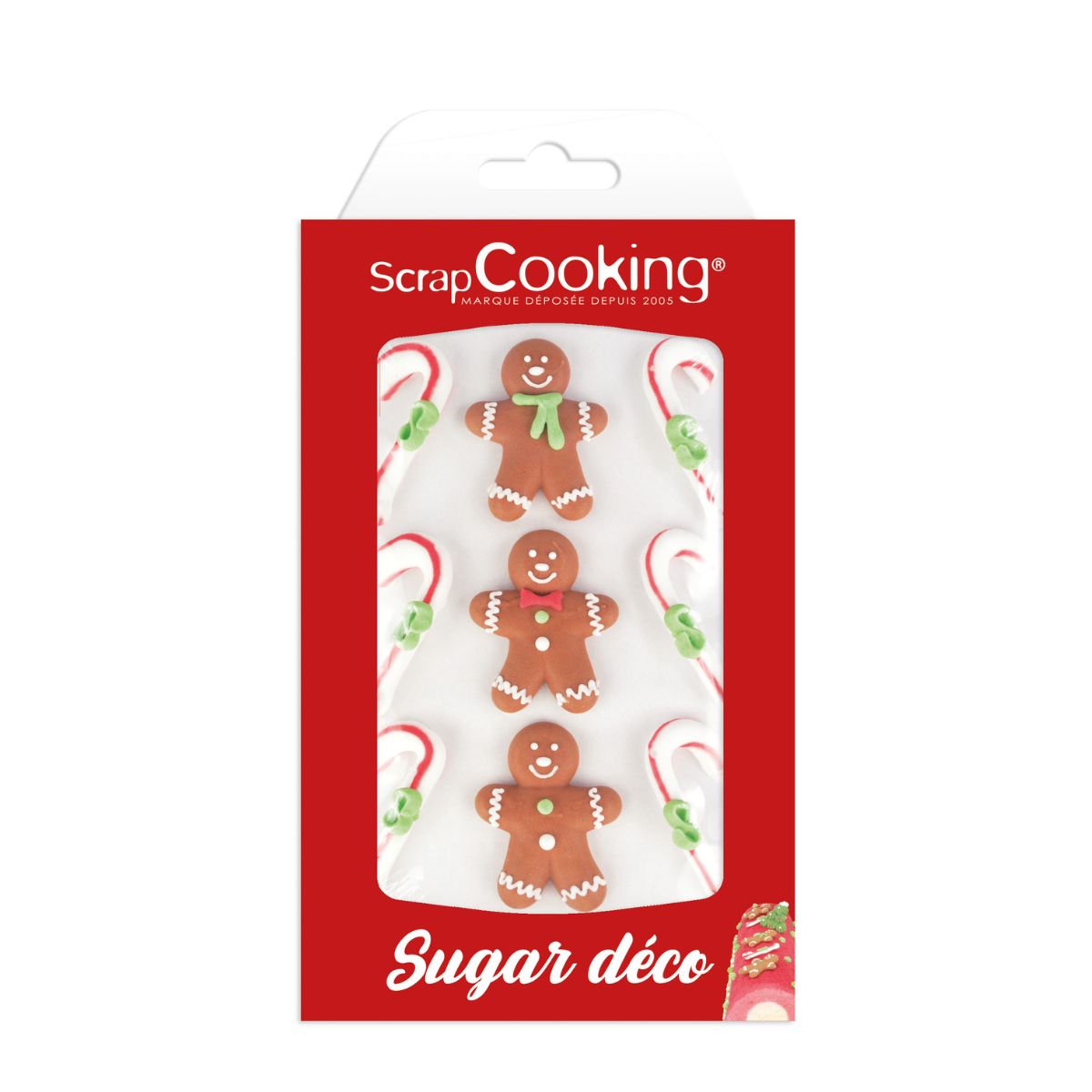 Scrapcooking Sugar Decorations - Gingerbread