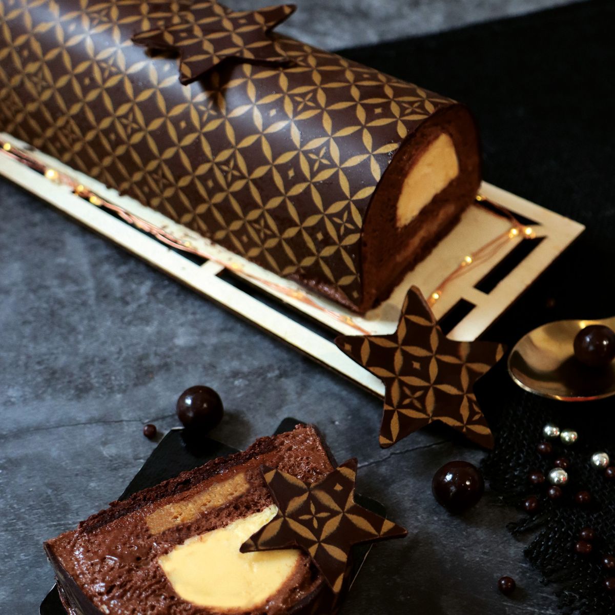 Scrapcooking Chocolate Transfer Sheets pk/2 - Sweet Xmas