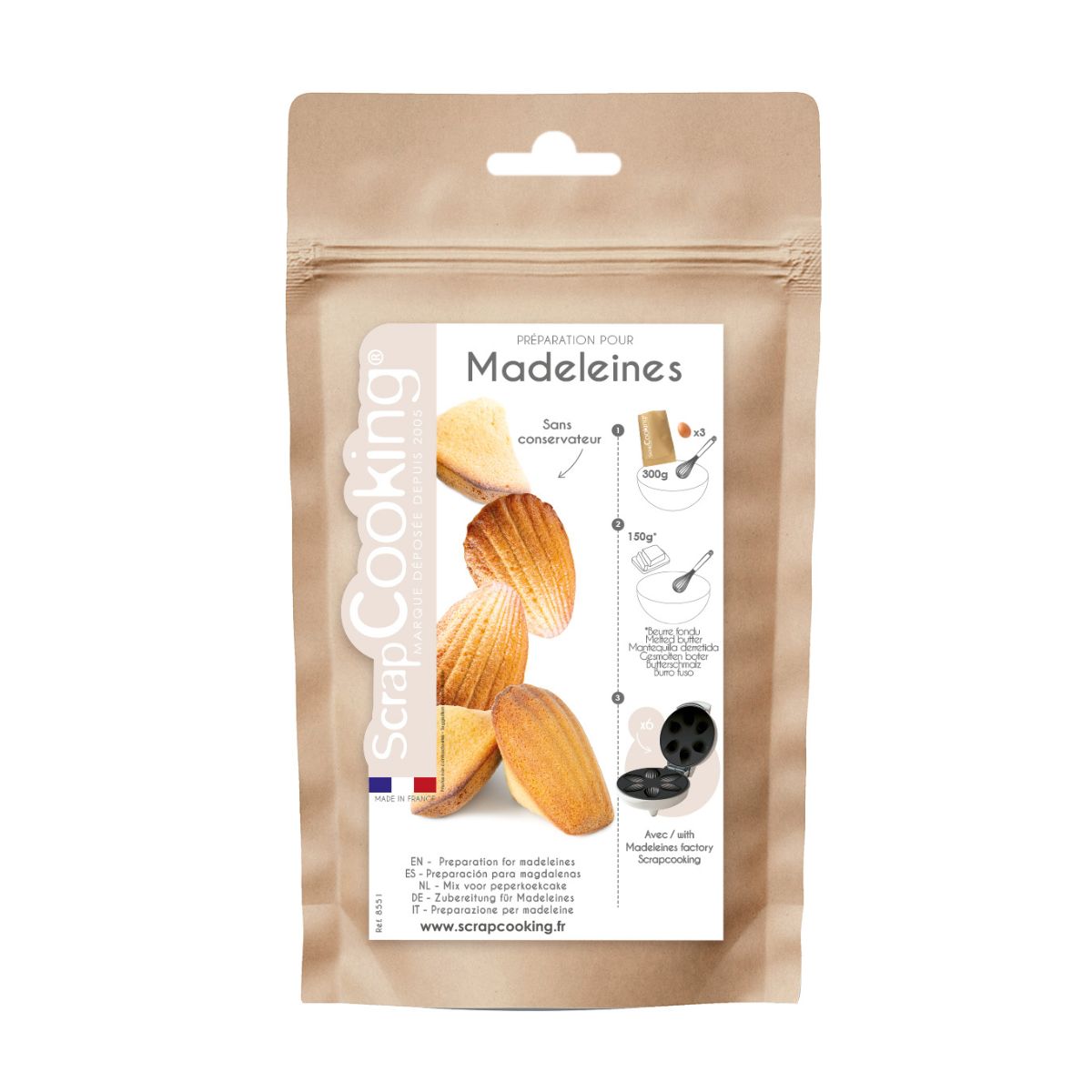 ScrapCooking Mix for Madeleines 300 g