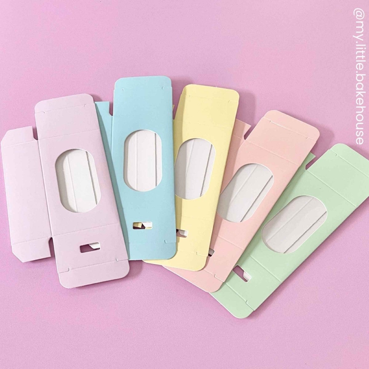 Simply Making Cakesicle Box pk/10 - Pastel Blue