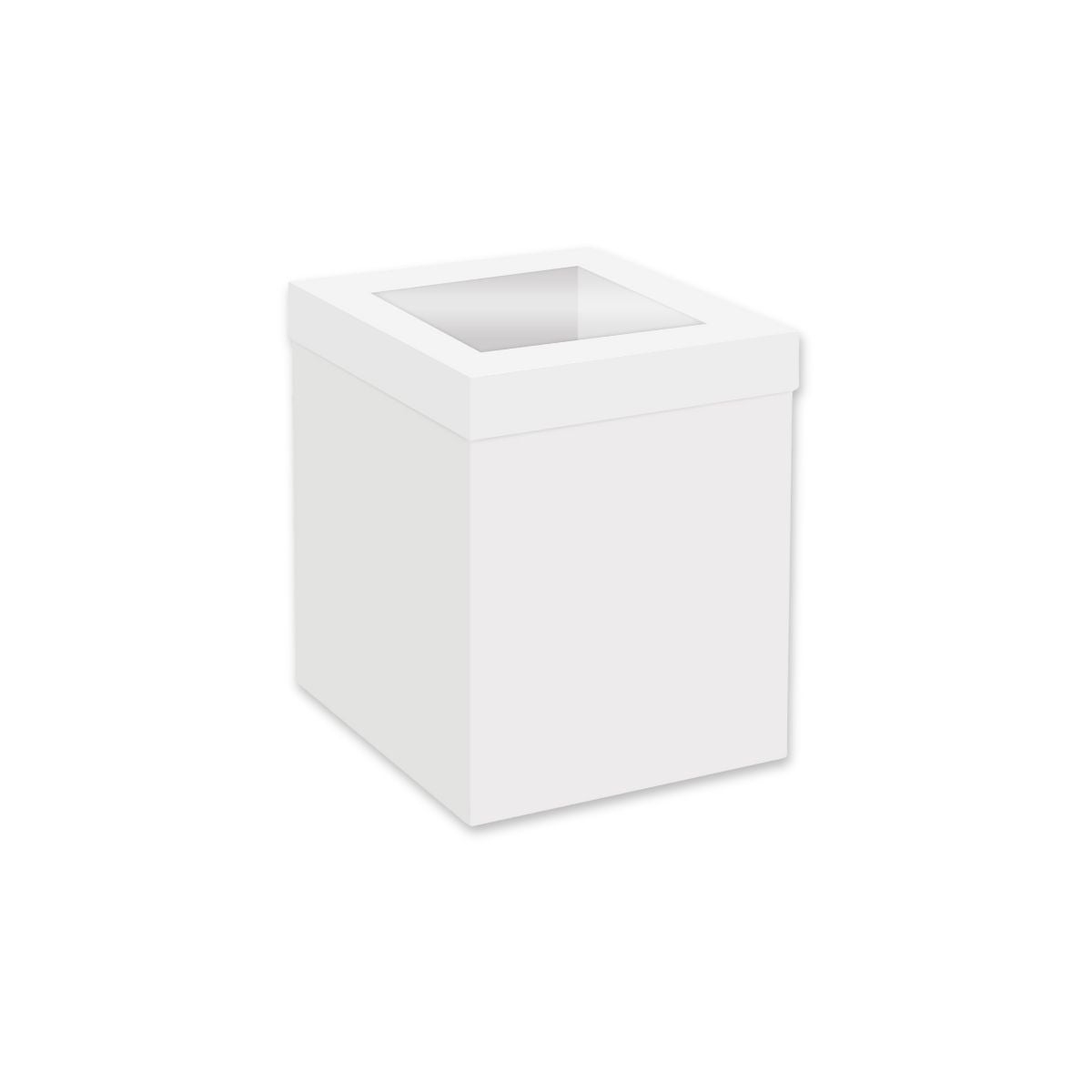 Simply Making Tall Cake Box Window White 20 x 20 x 25 cm