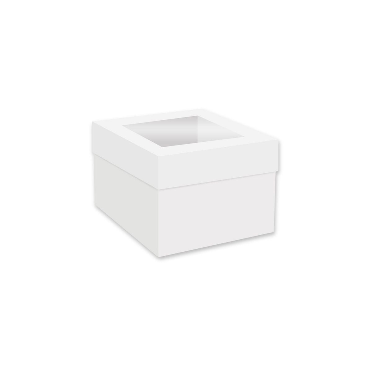 Simply Making Cake Box Window White 15 x 15 x 15 cm