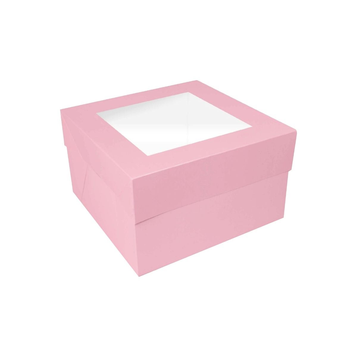 Simply Making Cake Box Window Light Pink 20 x 20 x 15 cm