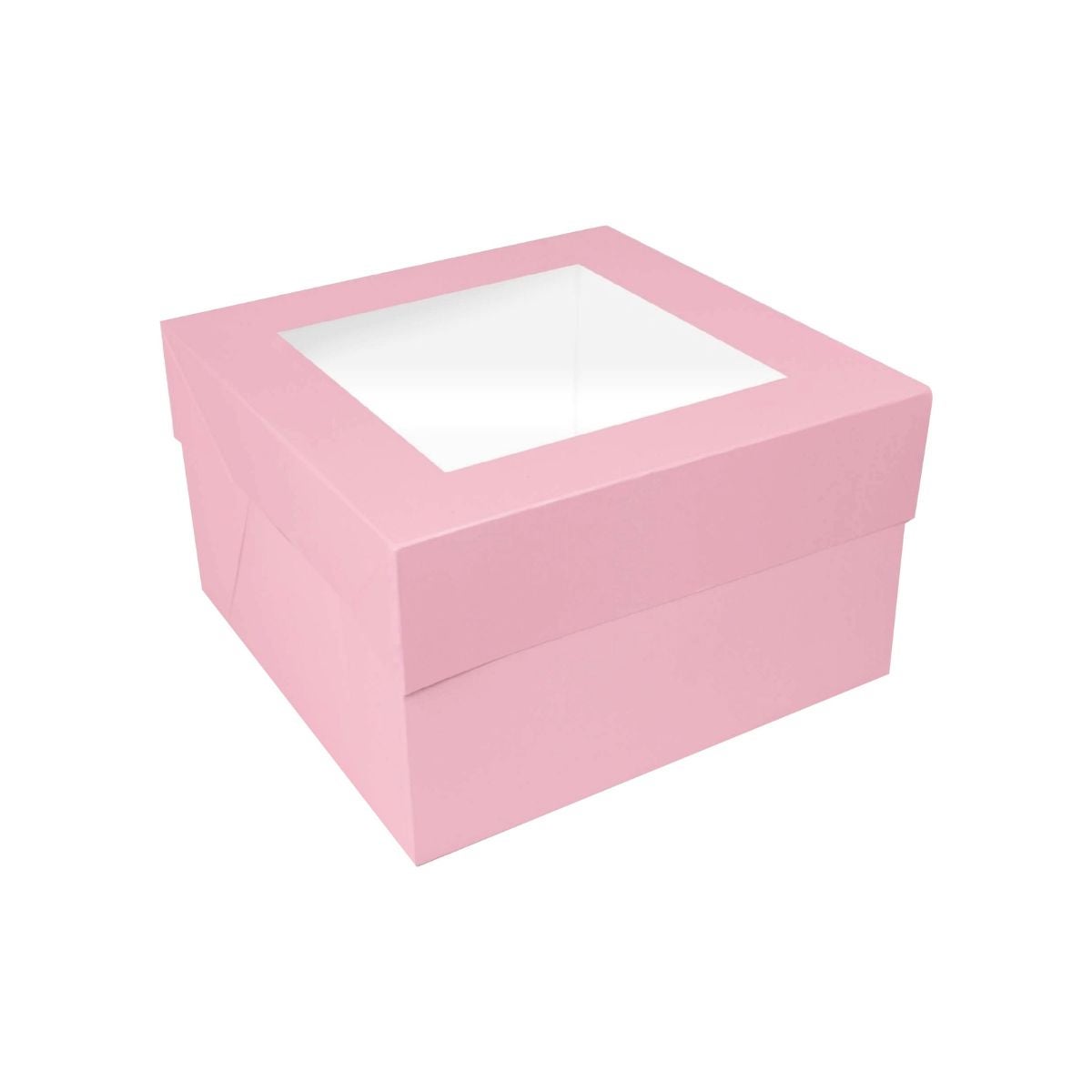 Simply Making Cake Box Window Light Pink 25 x 25 x 15 cm