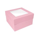 Simply Making Cake Box Window Light Pink 30 x 30 x 15 cm