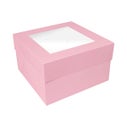 Simply Making Cake Box Window Light Pink 35 x 35 x 15 cm