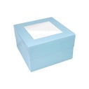 Simply Making Cake Box Window Light Blue 30 x 30 x 15 cm