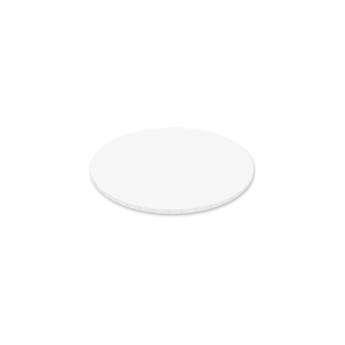 Simply Making Matt Masonite Board 12 mm Round White 20 cm