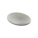 Simply Making Matt Masonite Board Round Silver Glitter 20 cm
