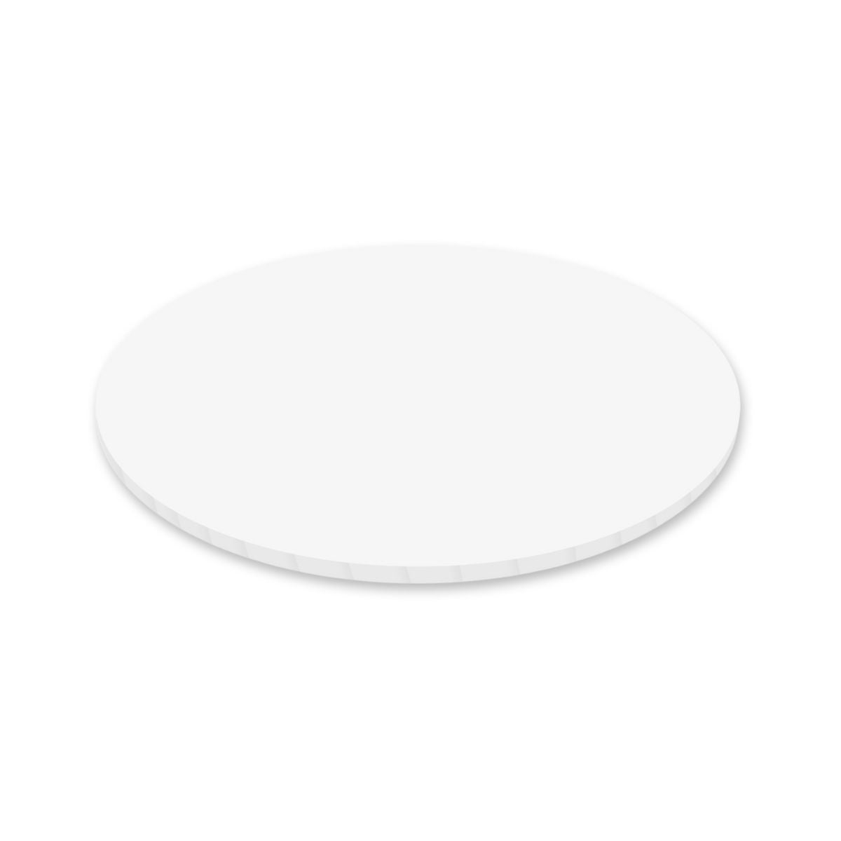 Simply Making Matt Masonite Board Round White 12 mm 40 cm