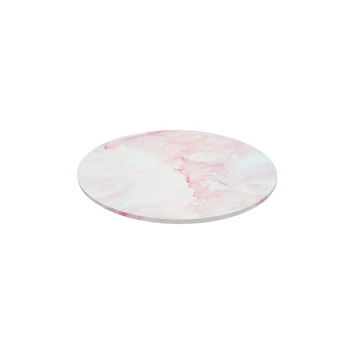 Simply Making Matt Masonite Board Round Pink Marble 20 cm