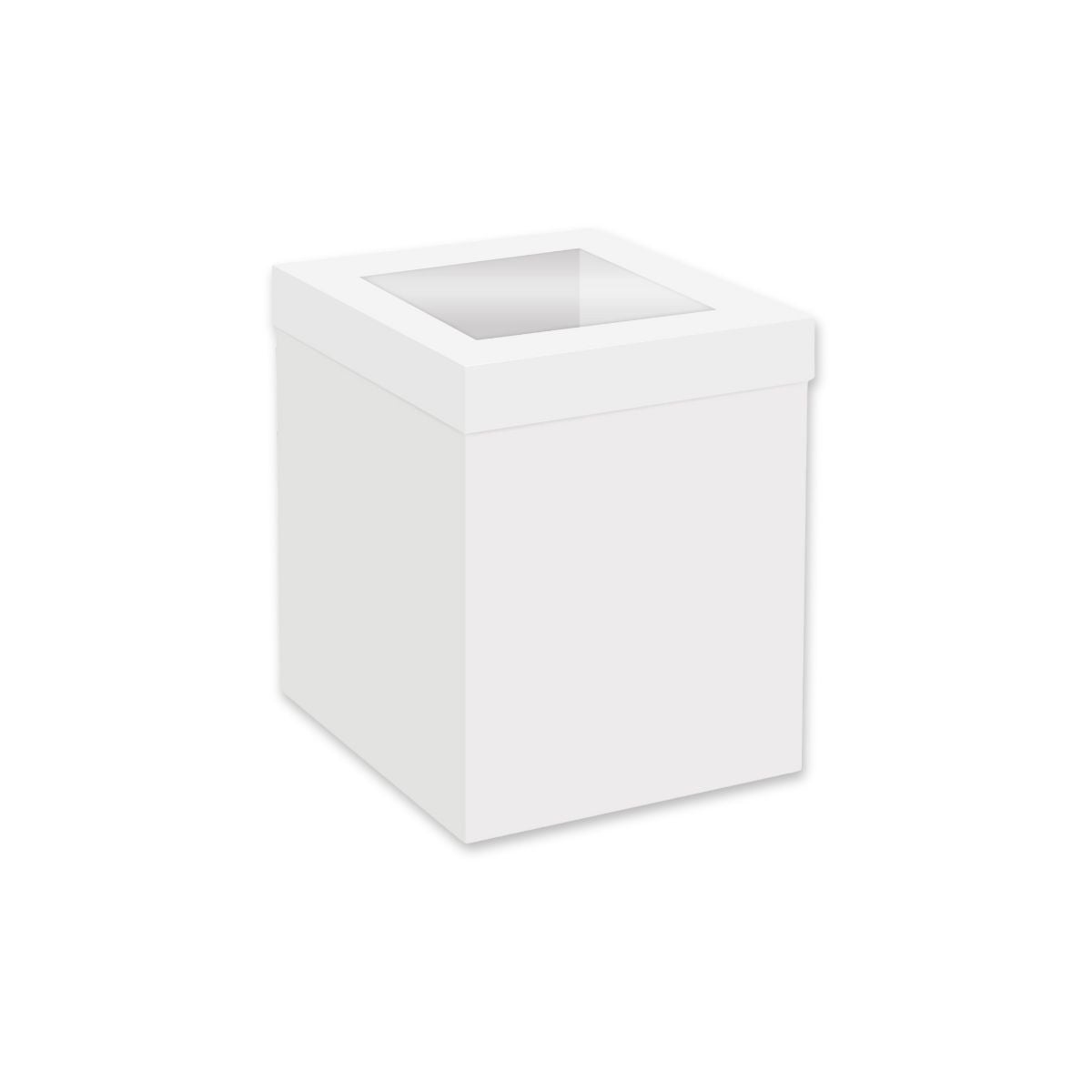 Simply Making Tall Cake Box Window White 25 x 25 x 25 cm