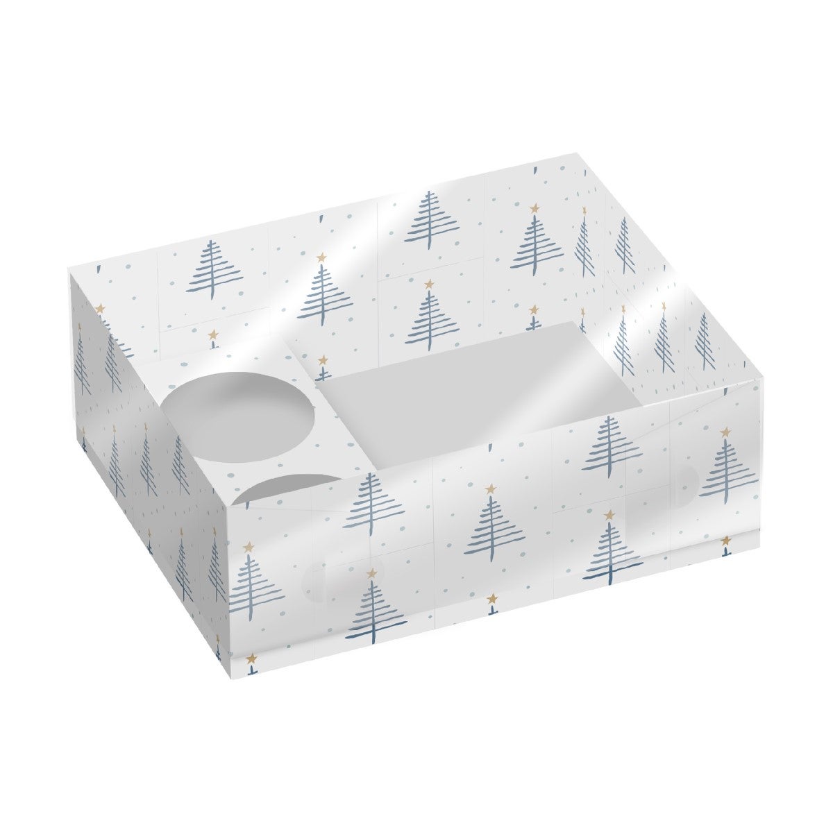 Simply Making Treat & Cupcake Box Christmas Trees set/2