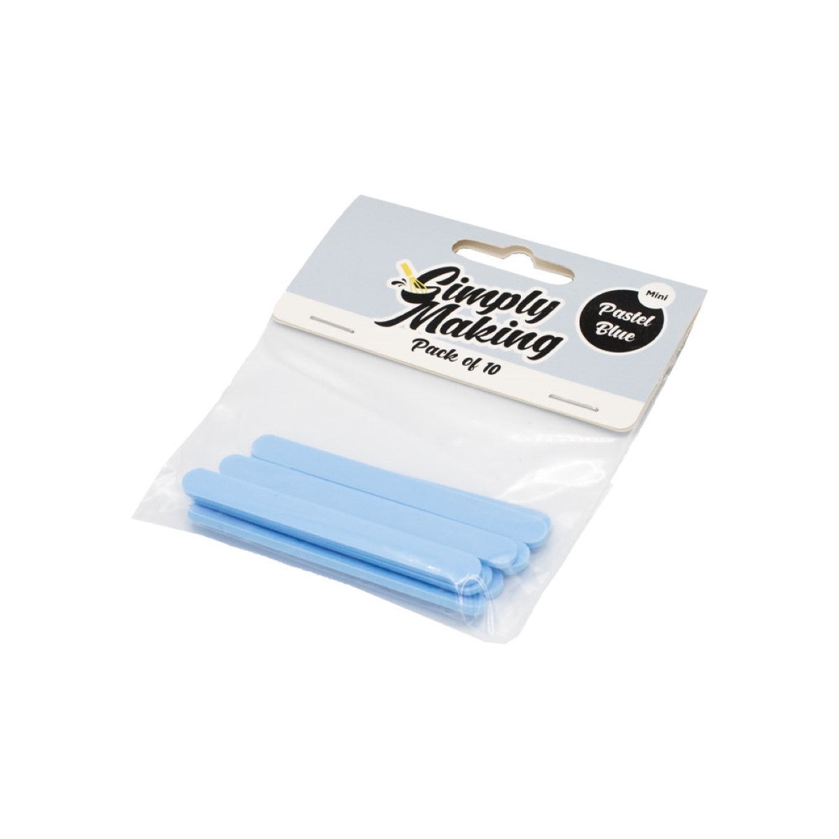 Simply Making Cakesicle Sticks pk/10 - Pastel Blue Mini