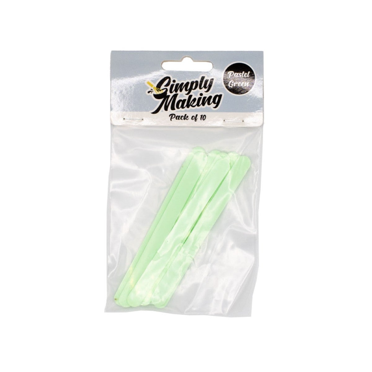 Simply Making Cakesicle Sticks pk/10 - Pastel Green Standard