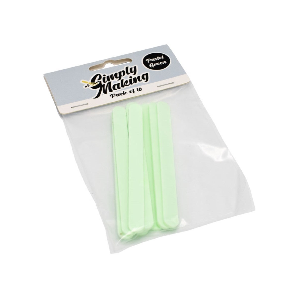Simply Making Cakesicle Sticks pk/10 - Pastel Green Standard