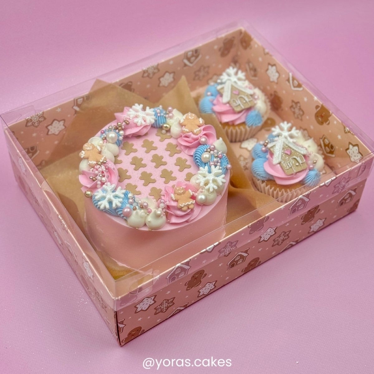 Simply Making Treat & Cupcake Box 2 pk/2 - Gingerbread