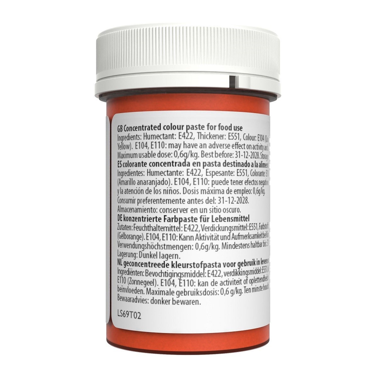 Sugarflair Paste Colour EGG YELLOW/CREAM, 25g