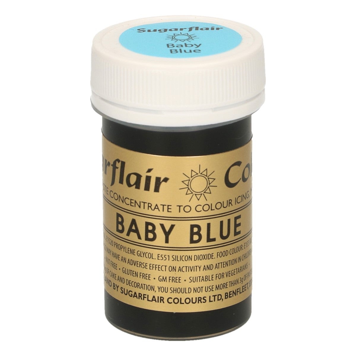 Sugarflair Paste Colour BABY BLUE, 25g