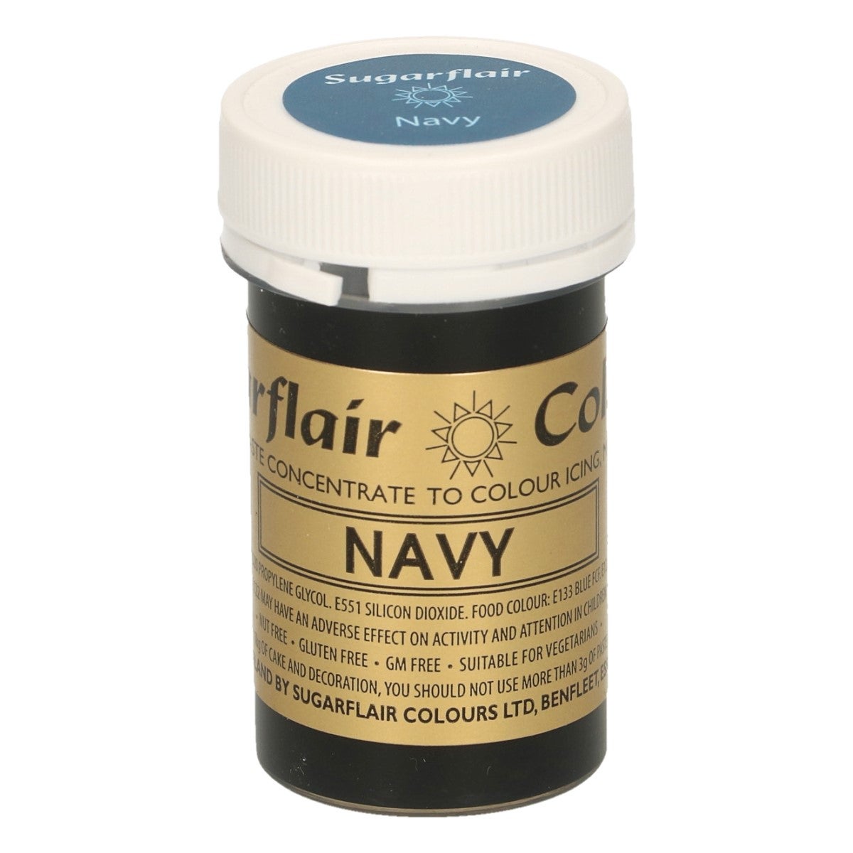 Sugarflair Paste Colour NAVY, 25g