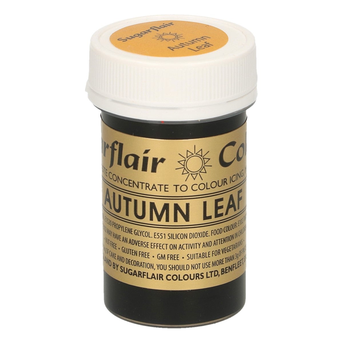 Sugarflair Paste Colour AUTUMN LEAF, 25g