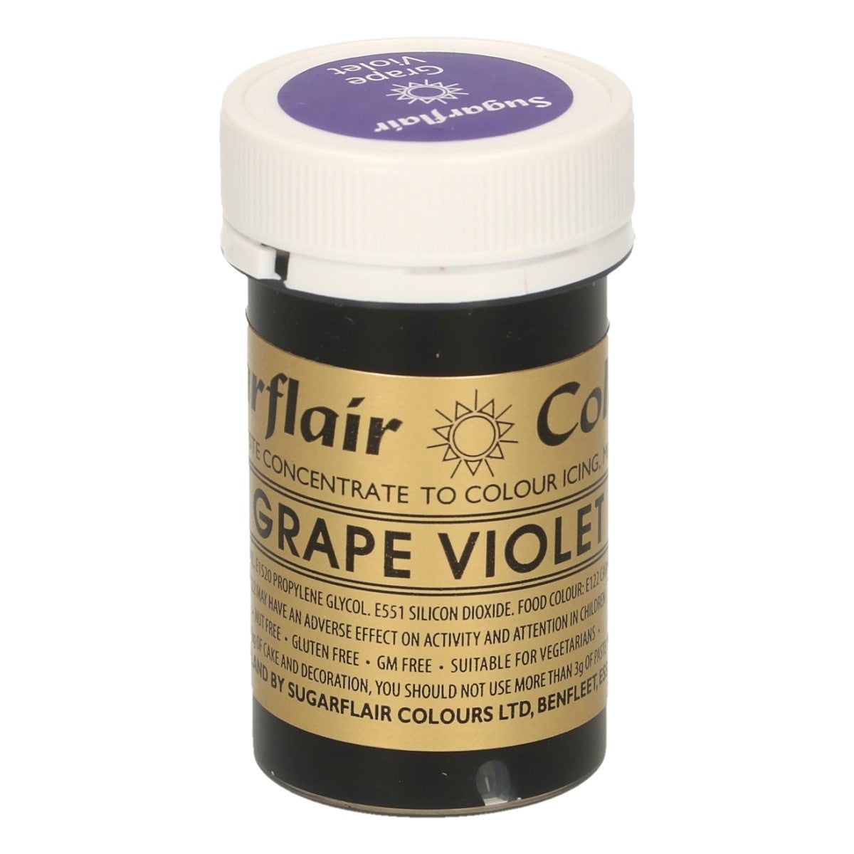 Sugarflair Paste Colour GRAPE VIOLET, 25g