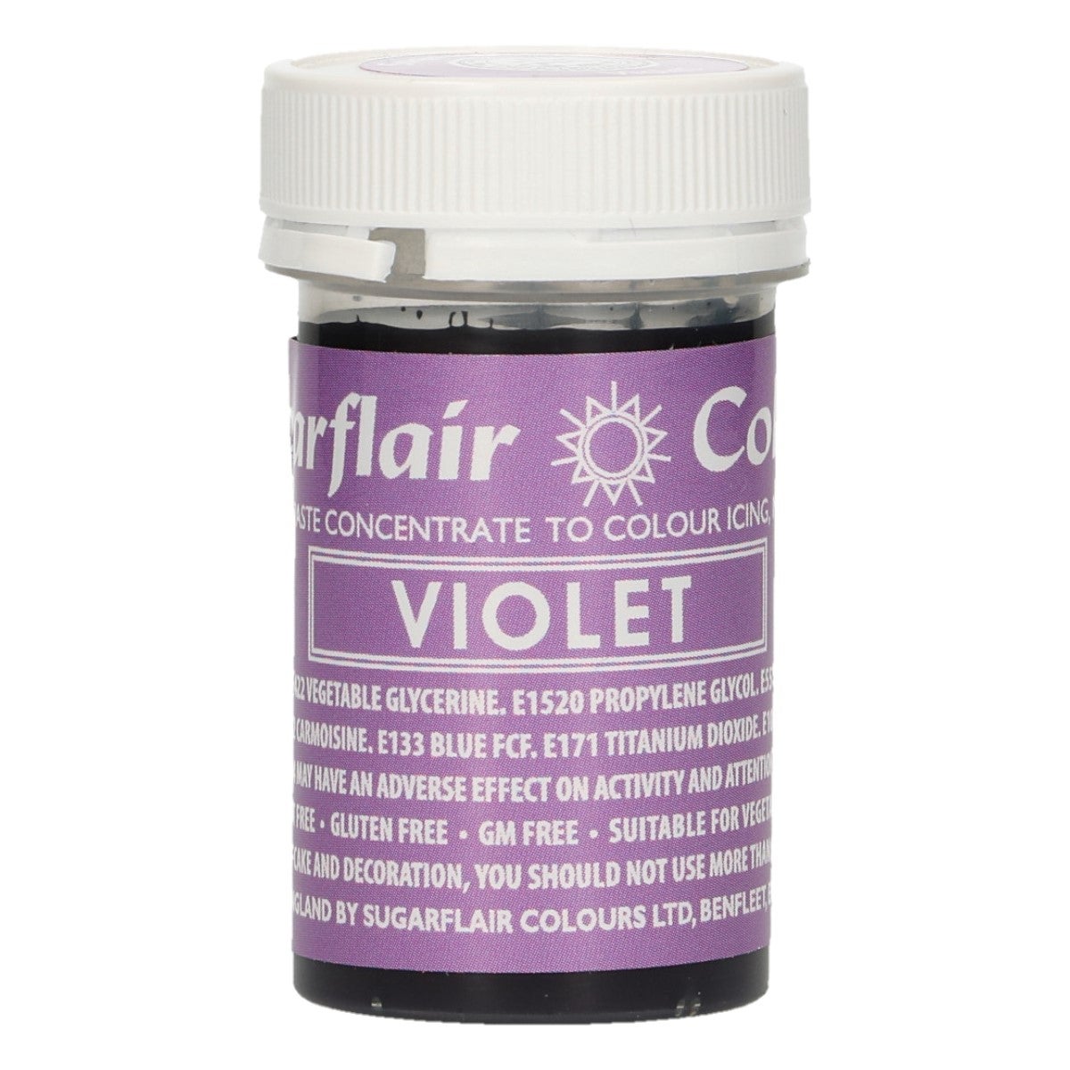 Sugarflair Paste Colour VIOLET 25g