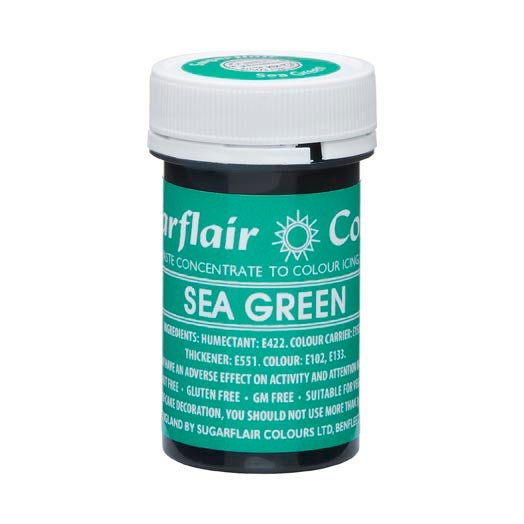 Sugarflair Paste Colour SEA GREEN 25g