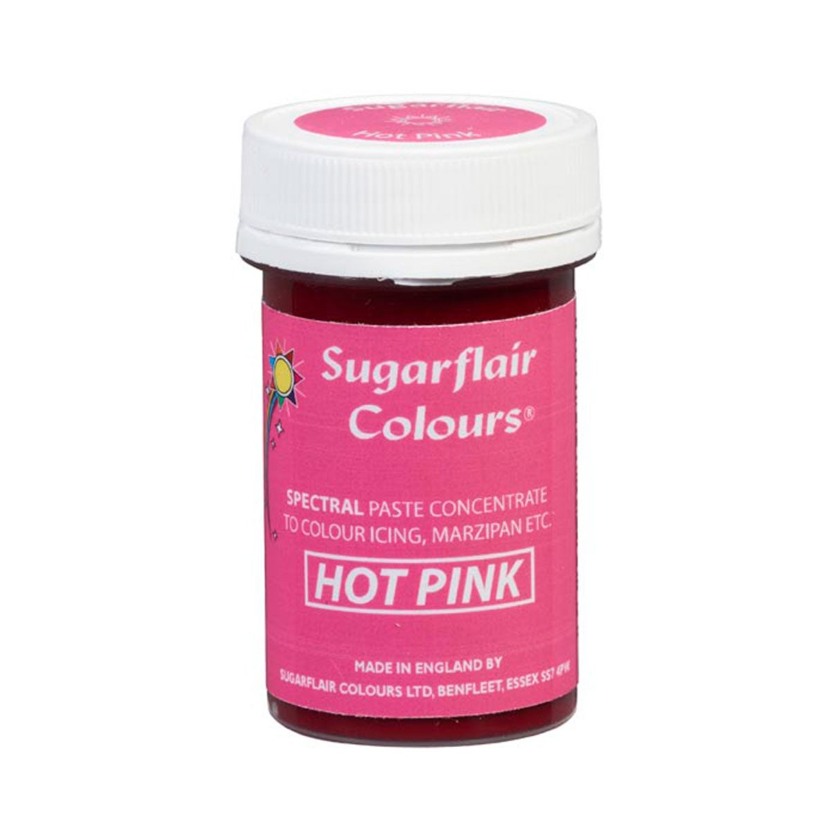 Sugarflair Spectral Paste - Hot Pink - 25g
