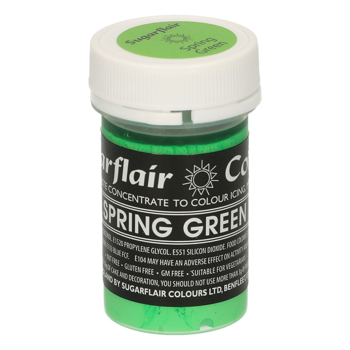 Sugarflair Paste Colour Pastel SPRING GREEN, 25g