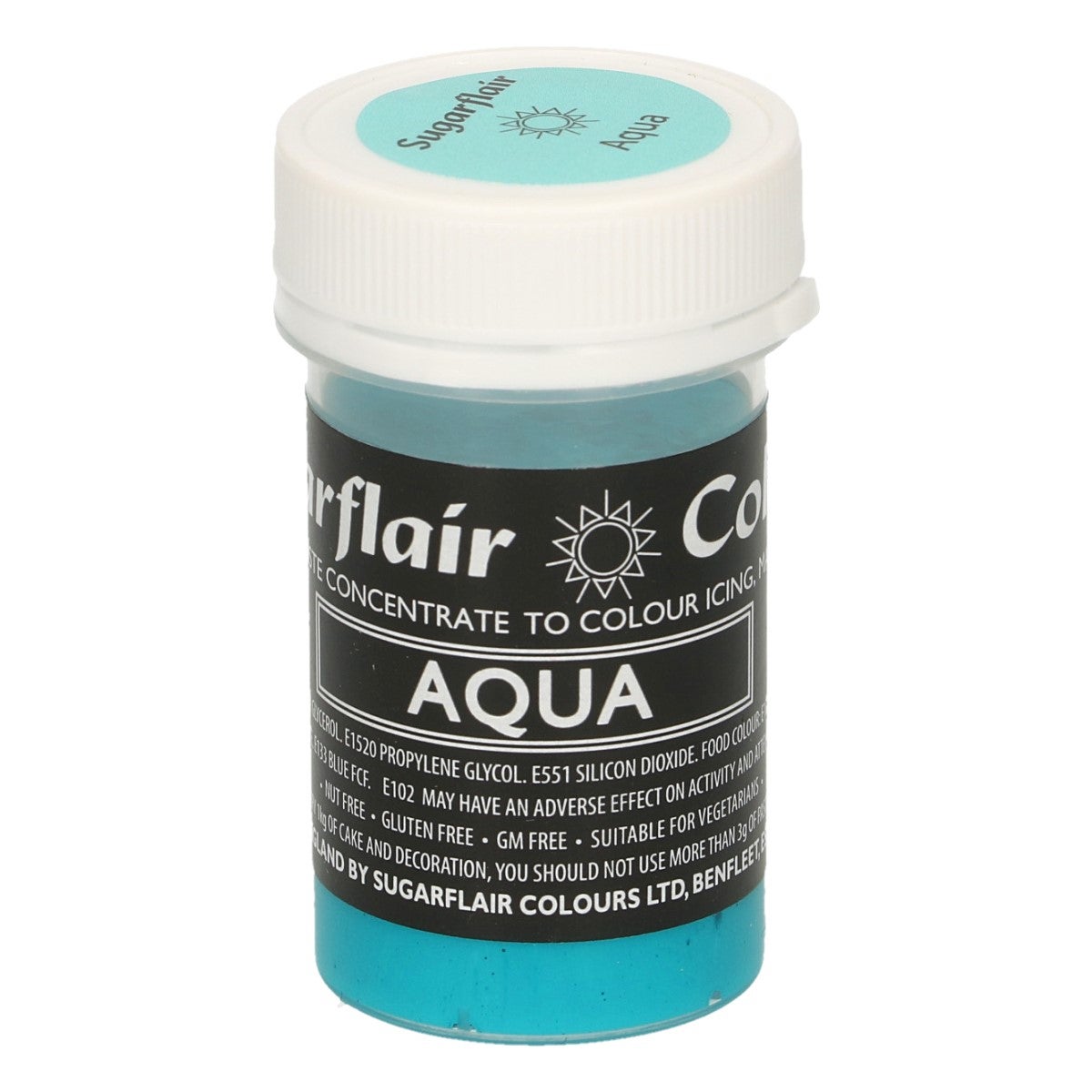 Sugarflair Paste Colour Pastel AQUA, 25g