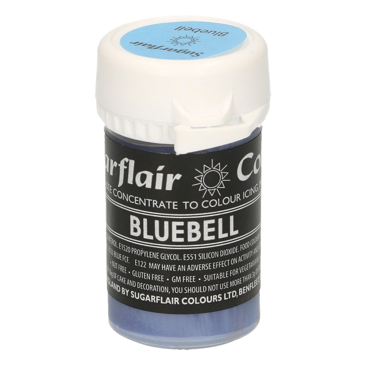 Sugarflair Paste Colour Pastel BLUEBELL 25g