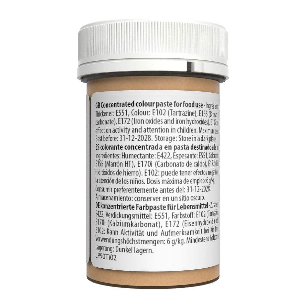 Sugarflair Paste Colour Pastel PEARL IVORY 25g