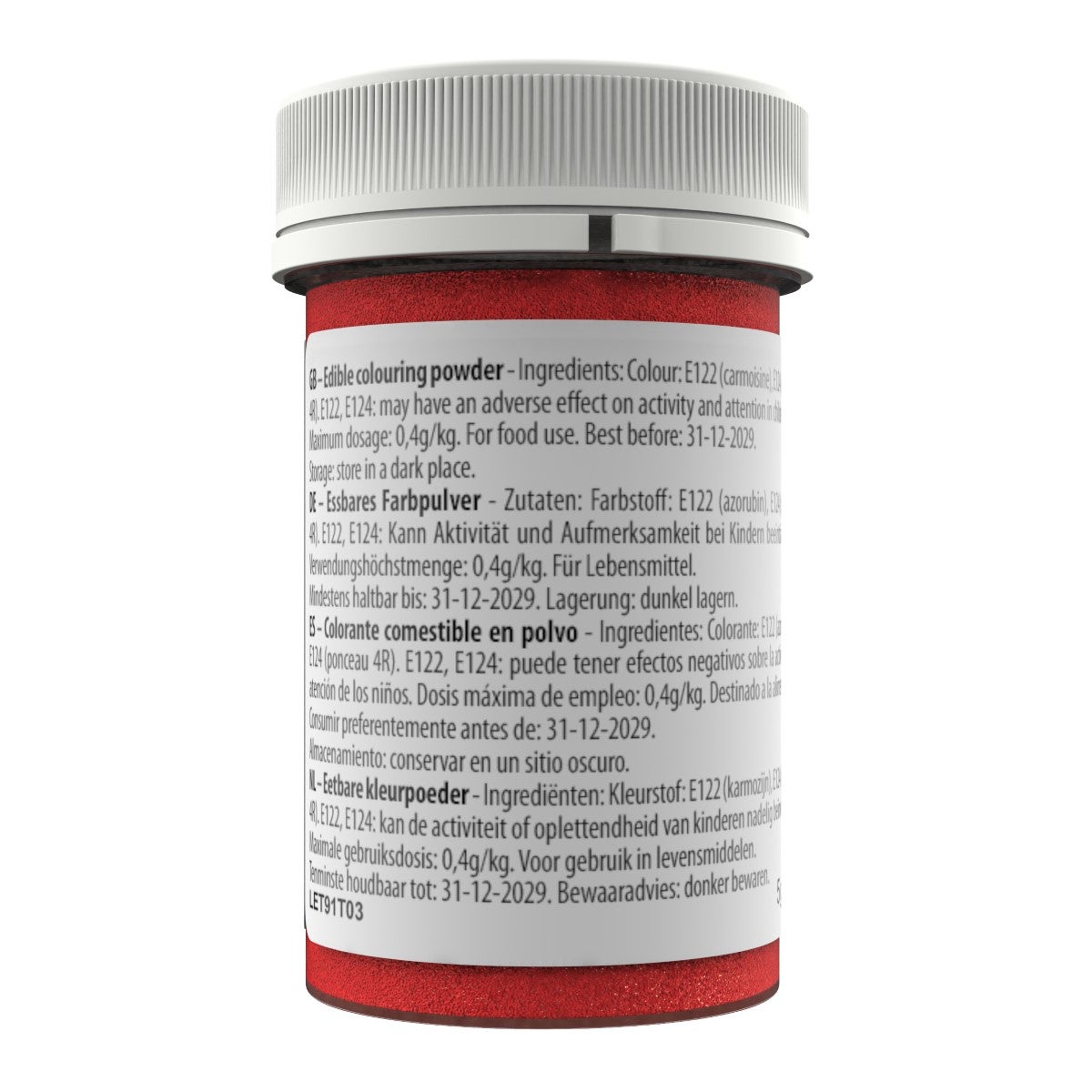 Sugarflair Blossom Tint Dust Ruby 5g