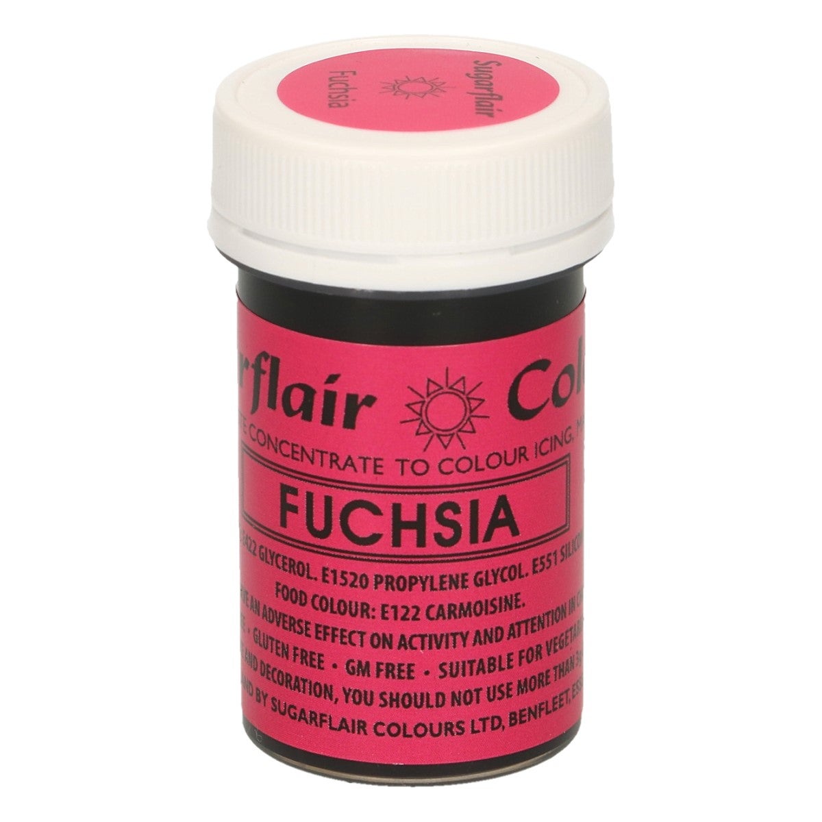 Sugarflair Paste Colour FUCHSIA, 25g