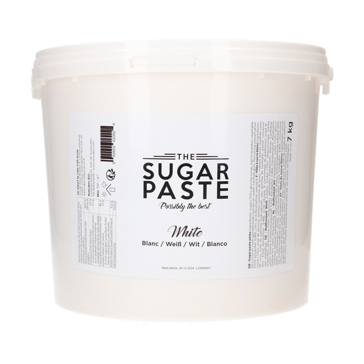 THE SUGAR PASTE™ White Sugarpaste 7 kg