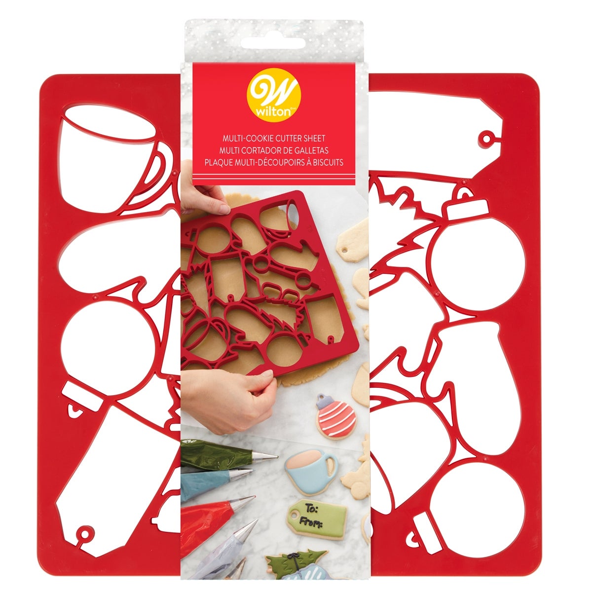 Wilton Multi Cookie Cutter Christmas