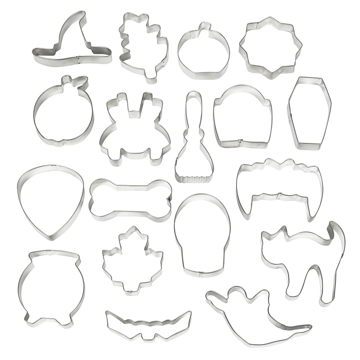 Wilton Metal Cookie Cutter Halloween set/18