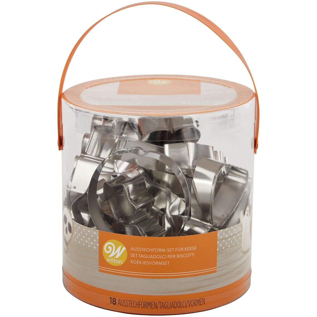 Wilton Metal Cookie Cutter Halloween Set/18