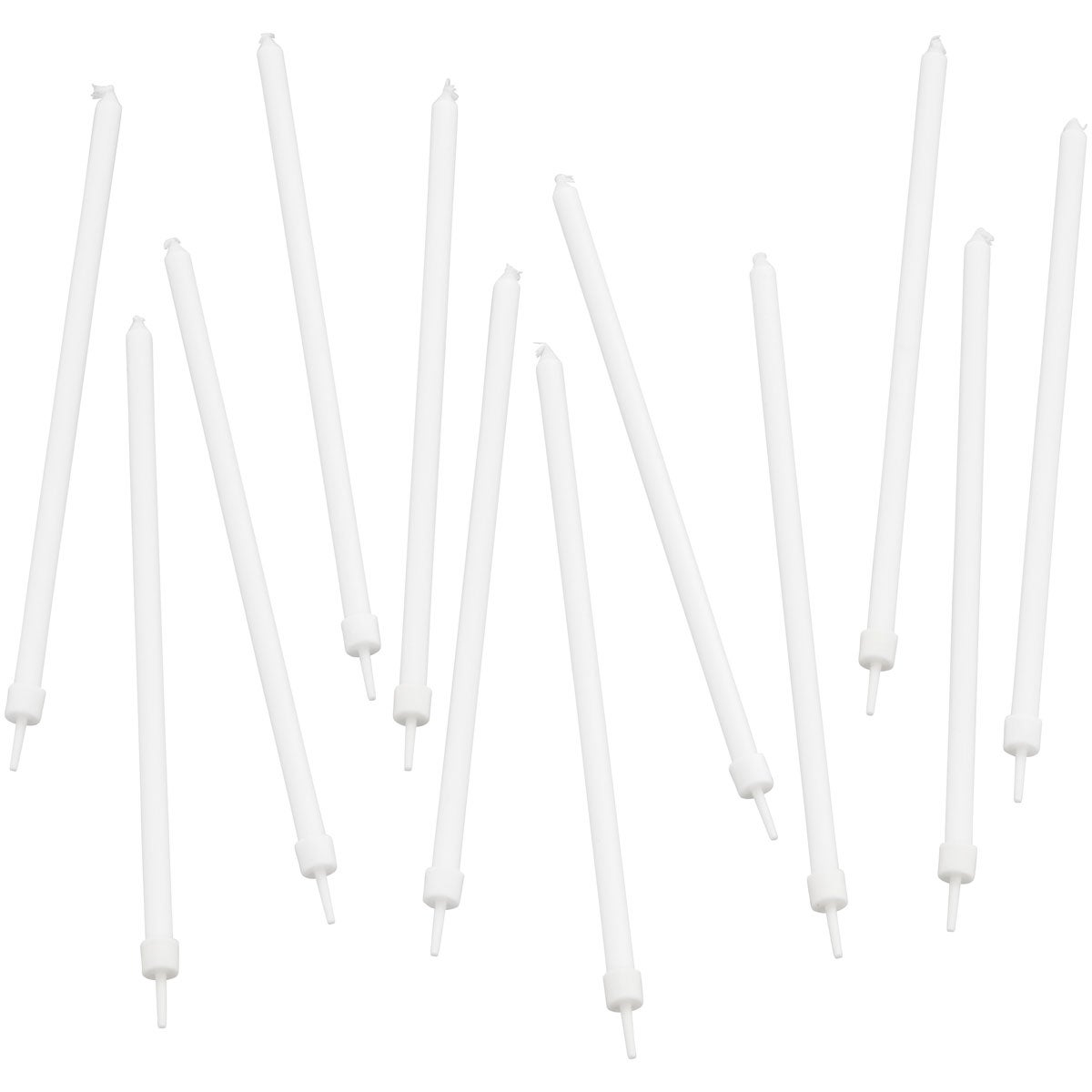 Wilton Long Candles -White-