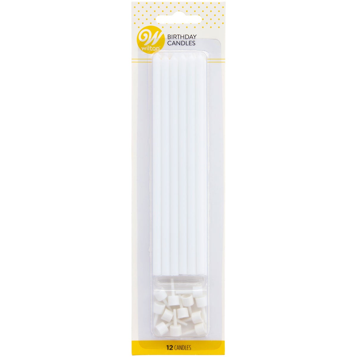 Wilton Long Candles -White-