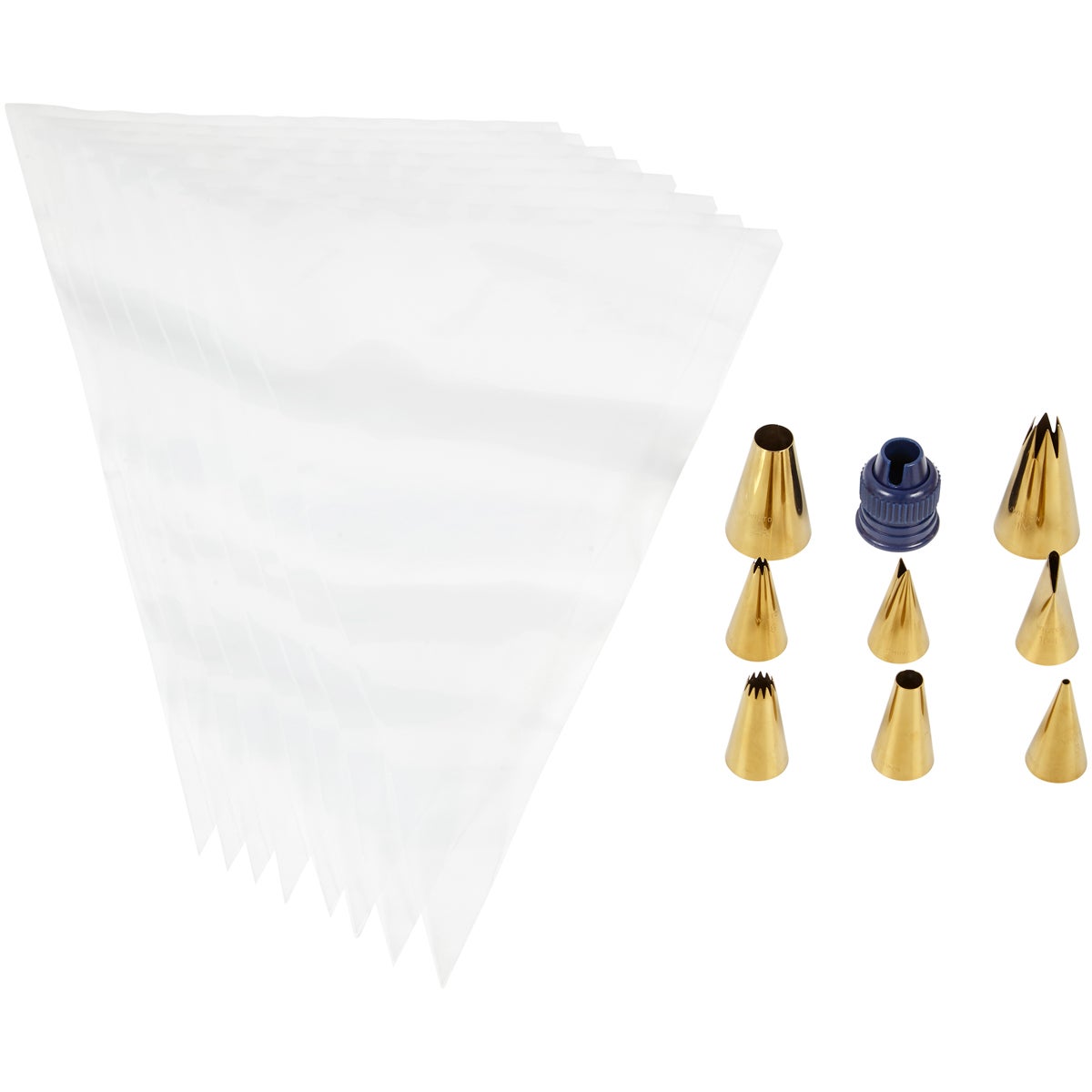 Wilton Golden Decorating Tip Set/17 <>