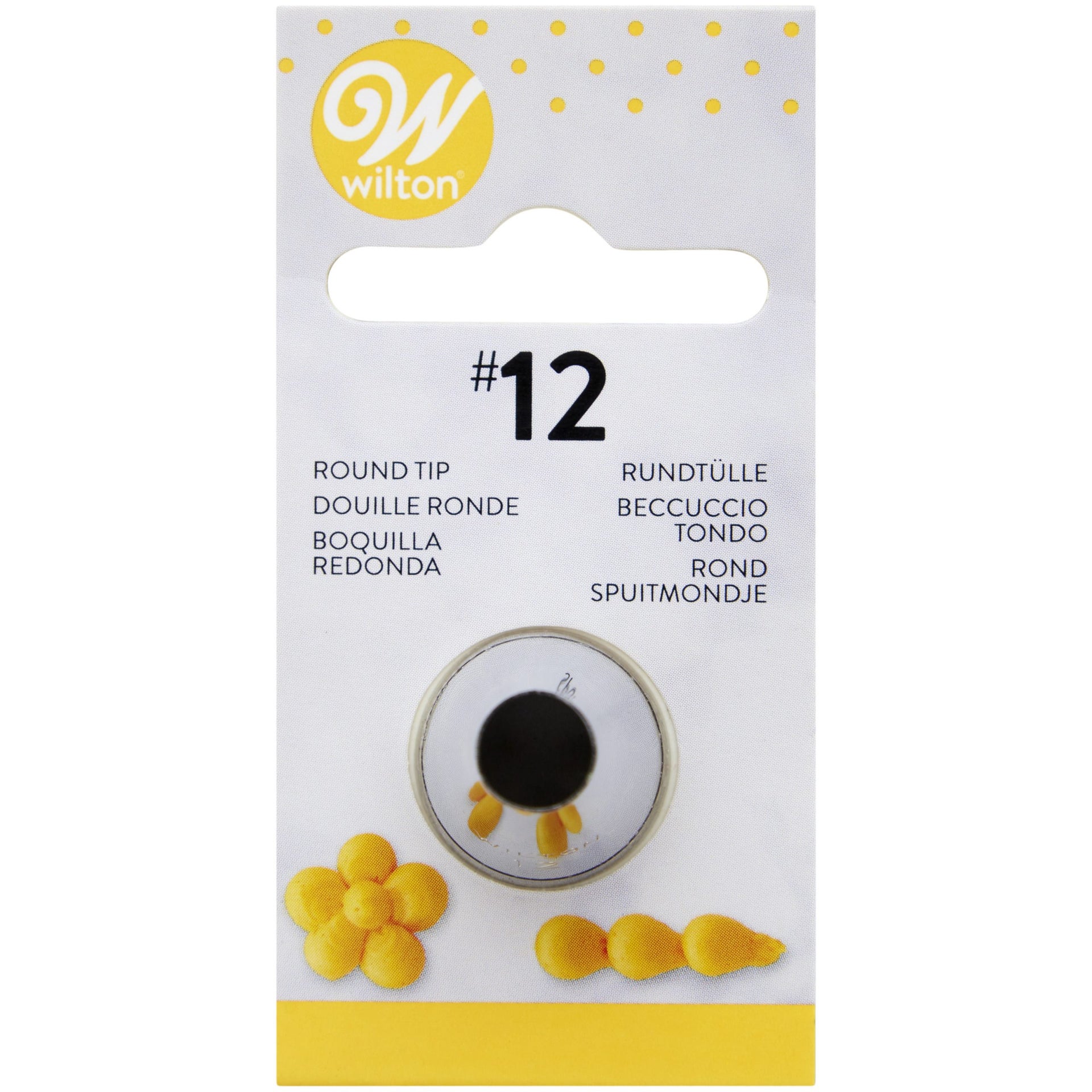 Wilton Decorating Tip #012 Std Round Carded
