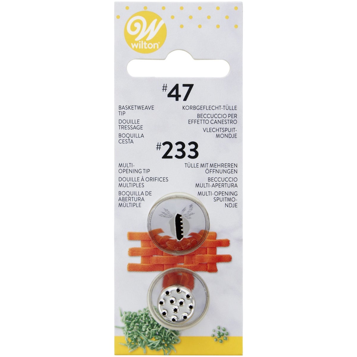 Wilton Decorating Tip Set #047, #233