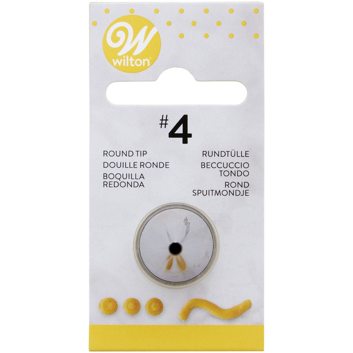 Wilton Decorating Tip #004 Round