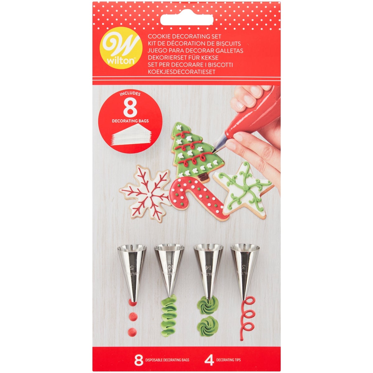 Wilton Cookie Decorating Kit Christmas