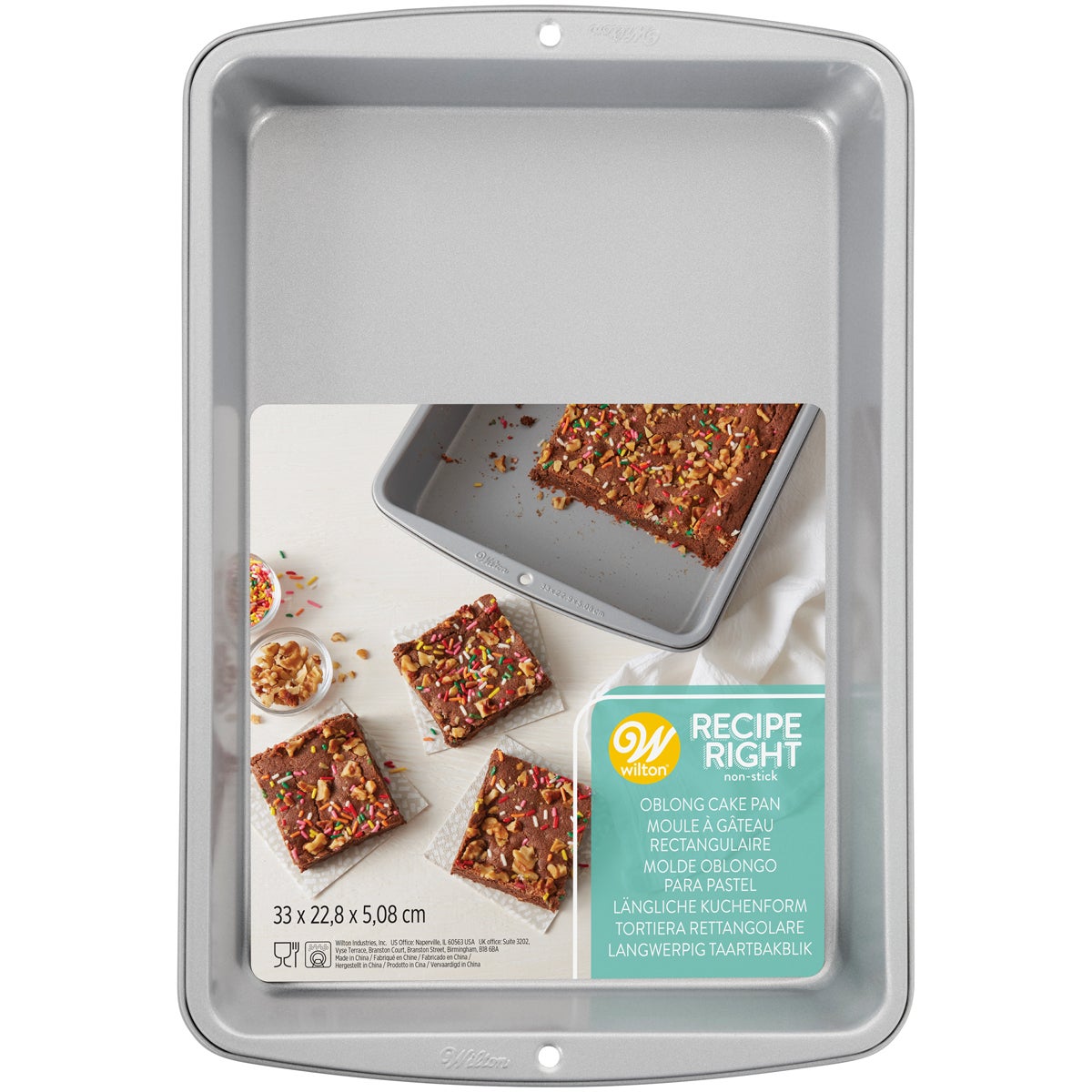 Wilton Recipe Right Oblong Cake Pan 33 x 22,9 cm