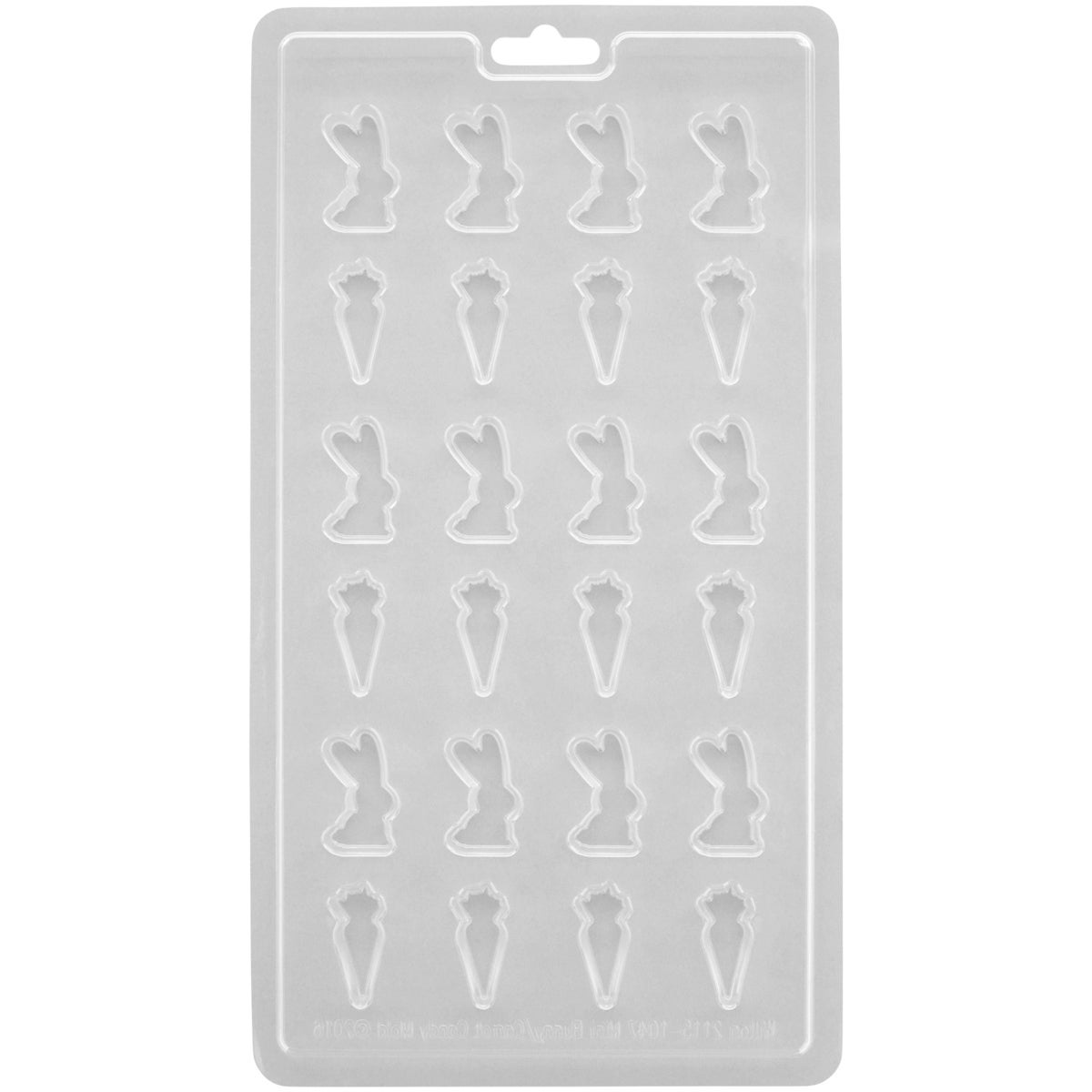 Wilton Candy Mold Mini Bunny & Carrot