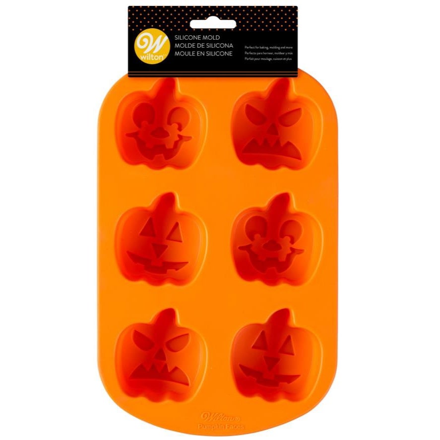 Wilton Silicone Mould Jack-O-Lantern