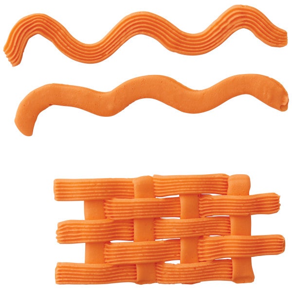 Wilton Decorating Tip #047 Basket weave Carded